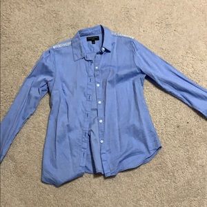 Blue Button-up Banana Republic Shirt